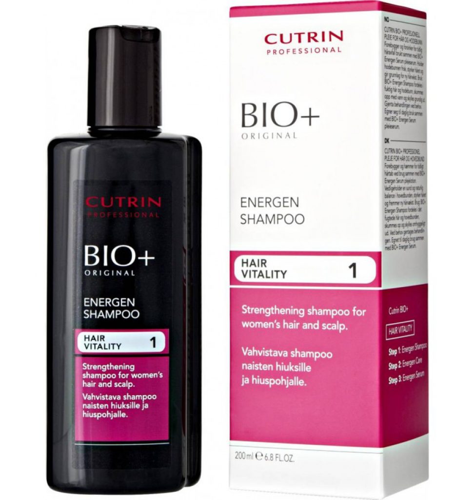 Cutrin Bio Energen Nas Ml Geriausia Plaukams