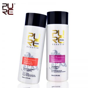 Braziliško plaukų tiesinimo keratinu rinkinys PURC (2 * 100ml)
