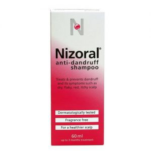 Nizoral šampūnas kaina, šampūnas nuo pleiskanų (60ml)
