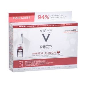 Vichy Dercos Aminexil Clinical 5 ampulės nuo plaukų slinkimo (21 x 6 ml)