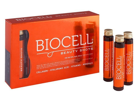Biocell Beauty Shots geriamas kolagenas iš Lenkijos 25ml * 14